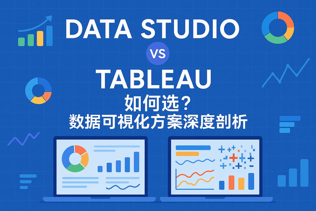 Data Studio和Tableau如何选？数据可视化方案深度剖析